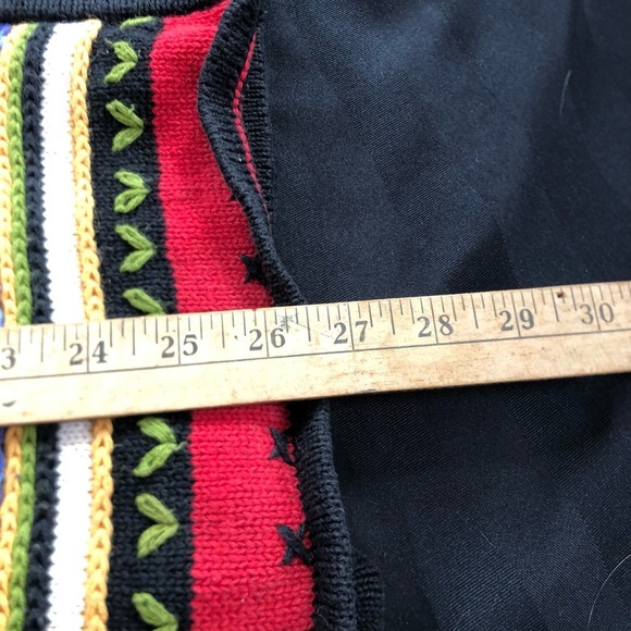 Vtg White Stag Embroidered Floral Vest - Picture 11 of 16